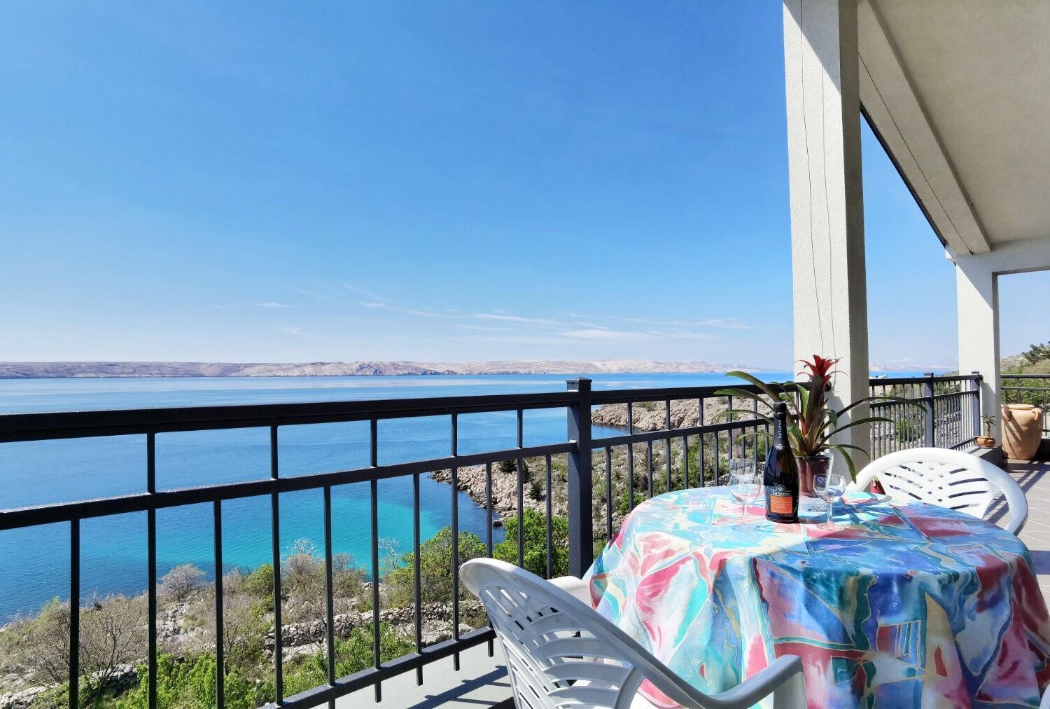 Apartments Adria - Seafront & Seaview Lukovo Šugarje Buitenkant foto